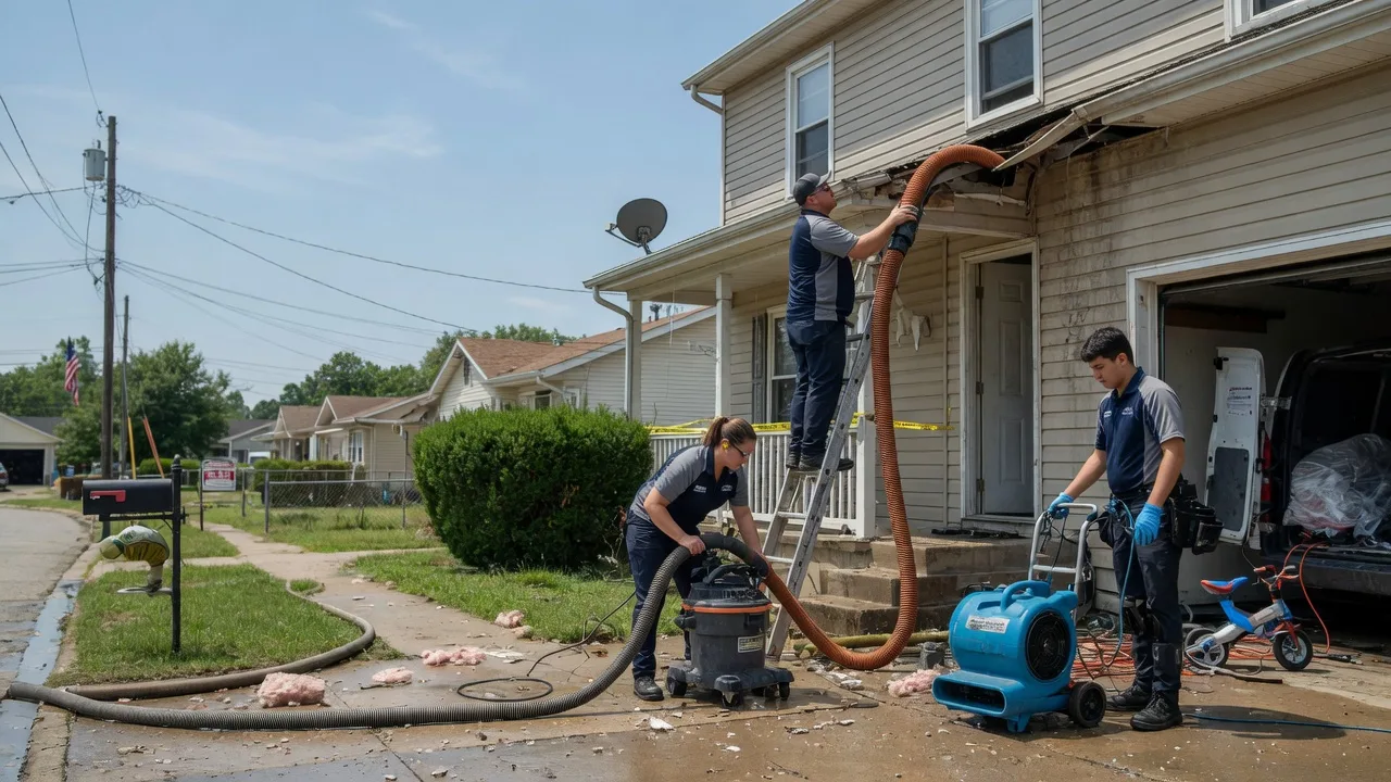 Water Damage Restoration in Afton, OK near me